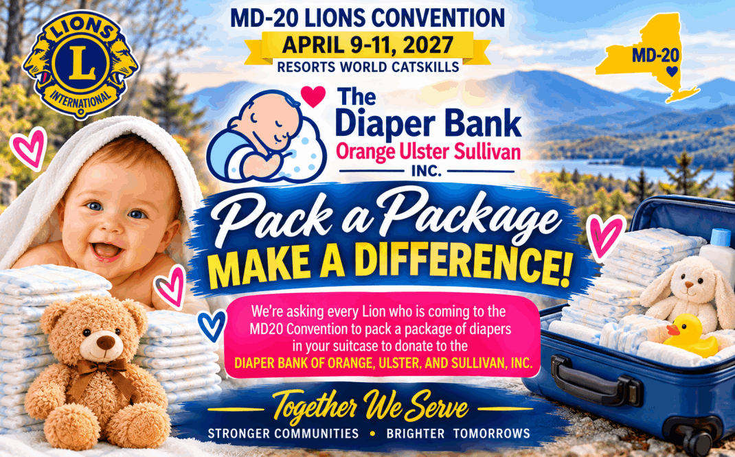 Bring diapers to the convention!!! Please :)